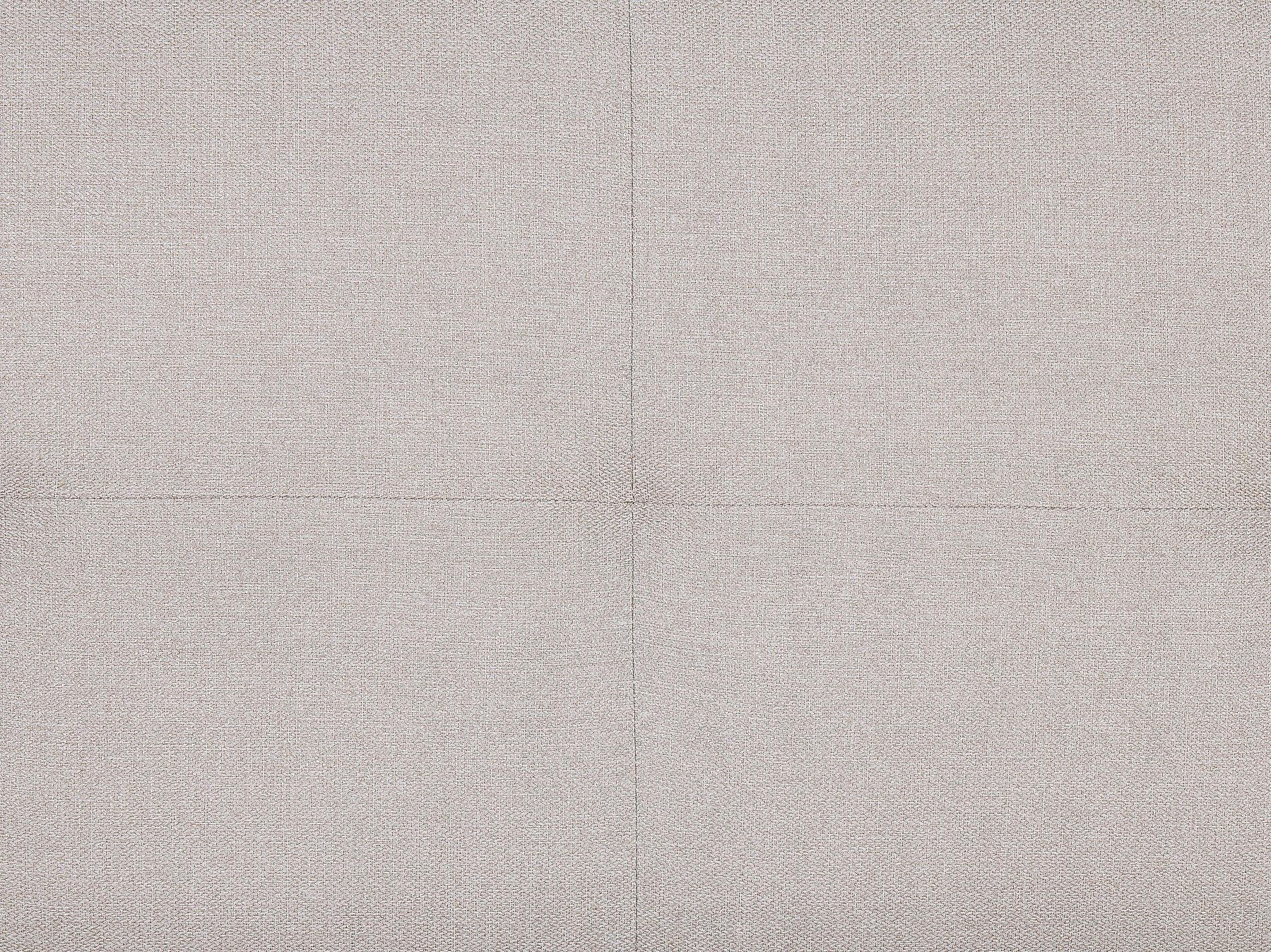 Sofa Bed TJORN Fabric Beige 3 Seater