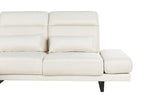 Corner Sofa IKAST Fabric Off-White 4 Seater Right Hand