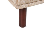 Corner Sofa HOLT Fabric Beige 3 Seater Left Hand