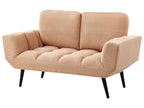 Boucle Sofa Bed Sand Beige BREKKE