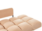 Boucle Sofa Bed Sand Beige BREKKE