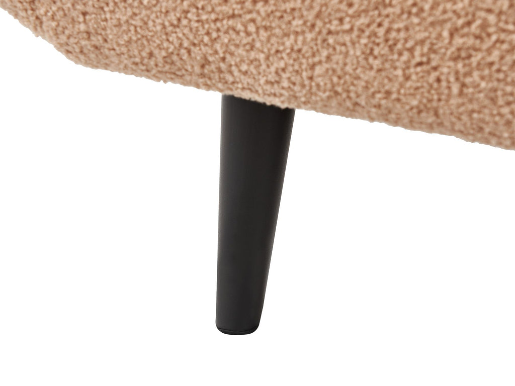 Boucle Sofa Bed Sand Beige BREKKE