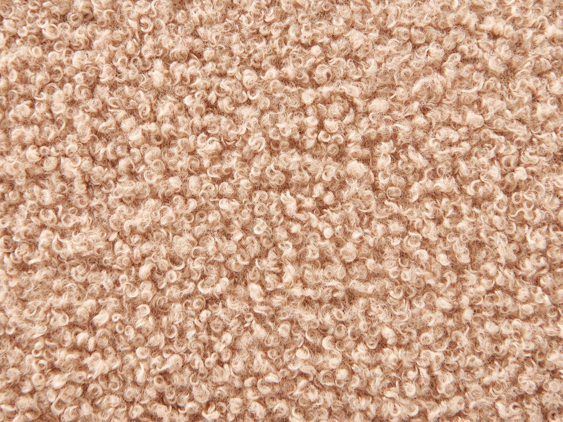Boucle Sofa Bed Sand Beige BREKKE
