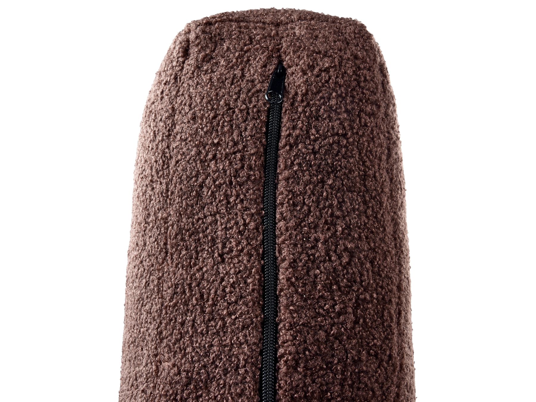 Boucle Sofa Bed Brown BREKKE