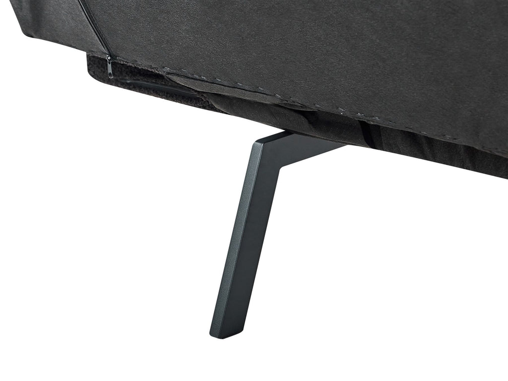 Sofa Bed INGARO Boucle Black 2 Seater