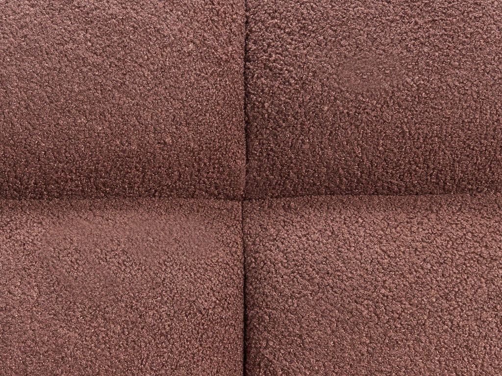 Sofa Bed INGARO Boucle Brown 2 Seater