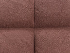 Sofa Bed INGARO Boucle Brown 2 Seater