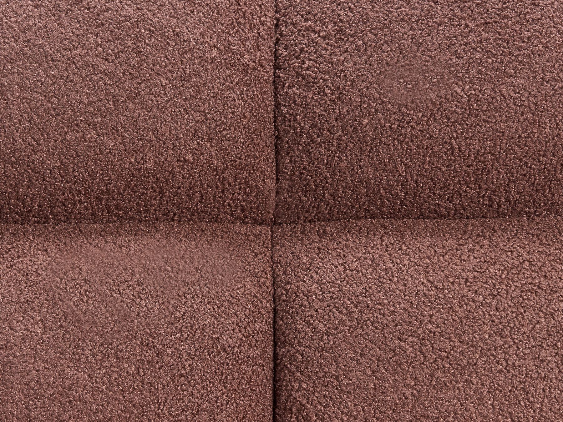 Sofa Bed INGARO Boucle Brown 2 Seater