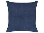 Corner Sofa LUNNER Corduroy Dark Blue 4 Seater Left Hand