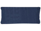 Corner Sofa LUNNER Corduroy Dark Blue 4 Seater Left Hand