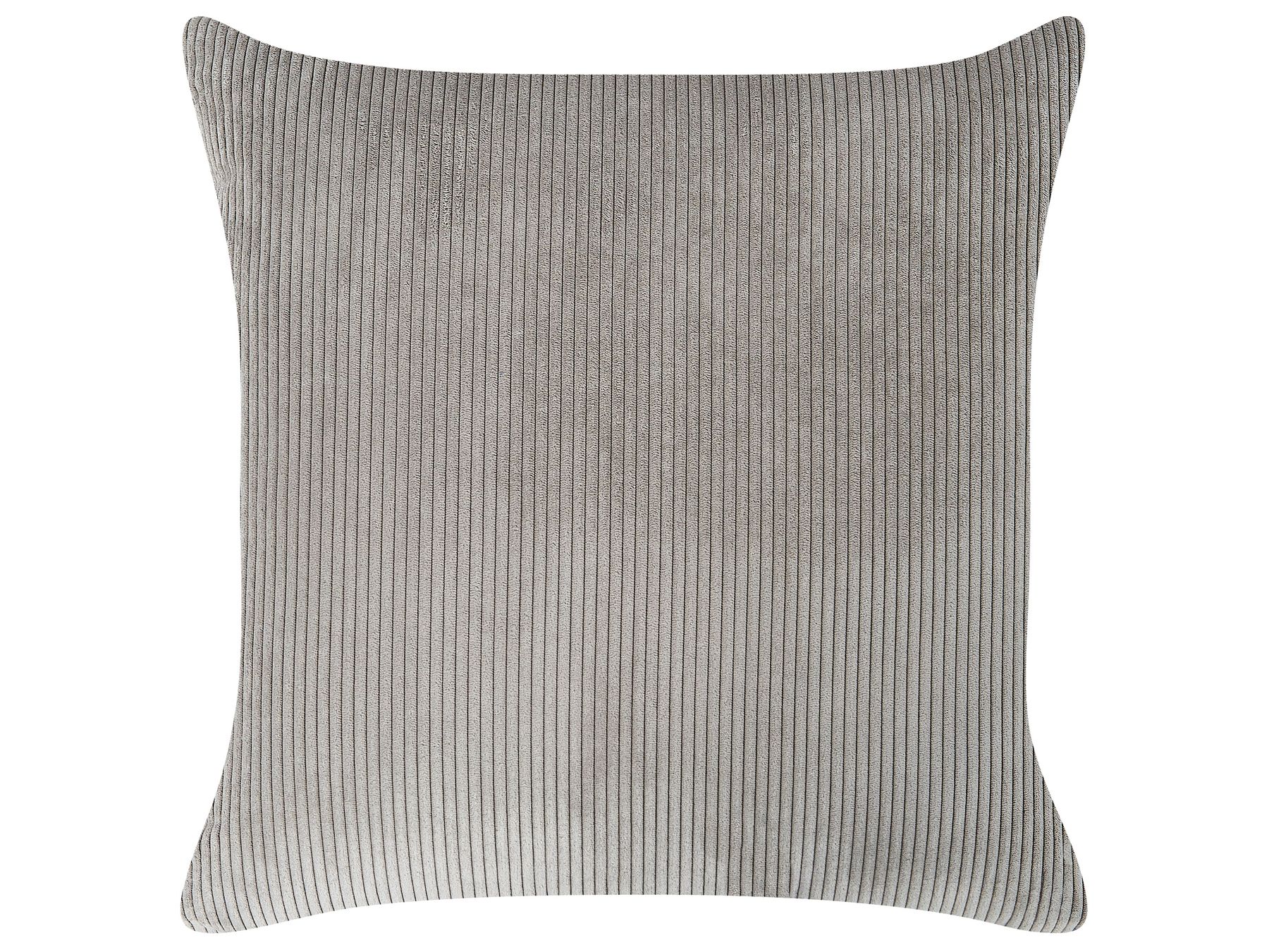 Corner Sofa LUNNER Corduroy Light Grey 4 Seater Left Hand