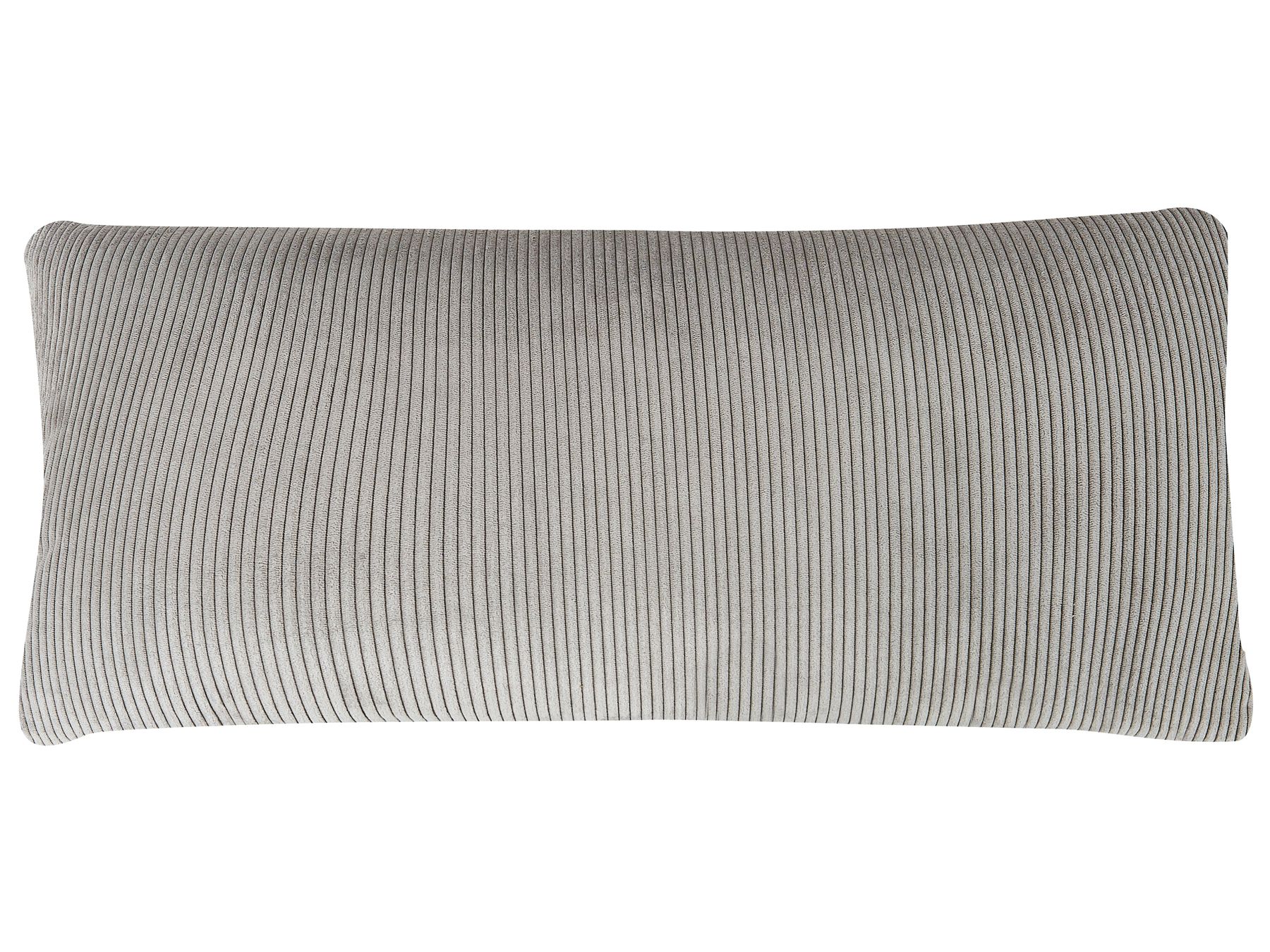 Corner Sofa LUNNER Corduroy Light Grey 4 Seater Left Hand