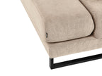 Corner Sofa IKAST  Fabric Taupe 4 Seater Left Hand