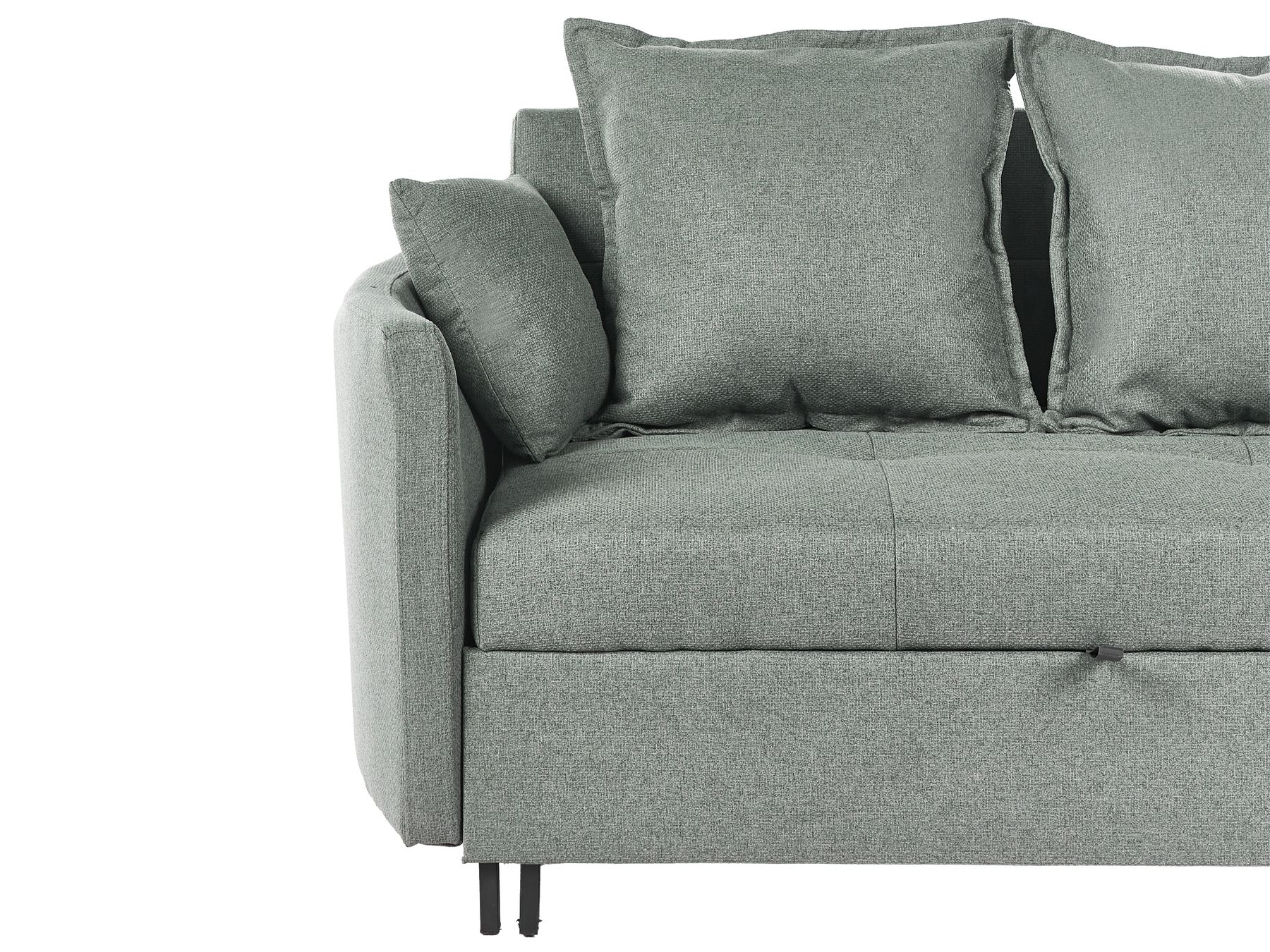 Sofa Bed HOVIN Fabric Green 2 Seater