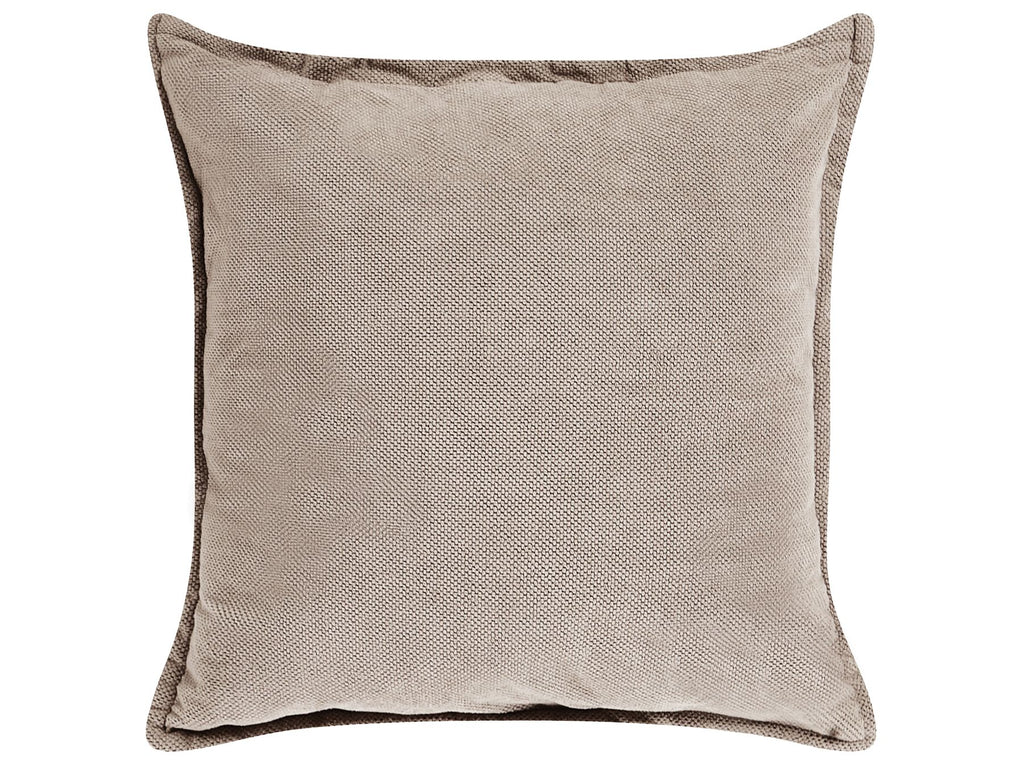 Sofa Bed HOVIN Fabric Taupe 2 Seater