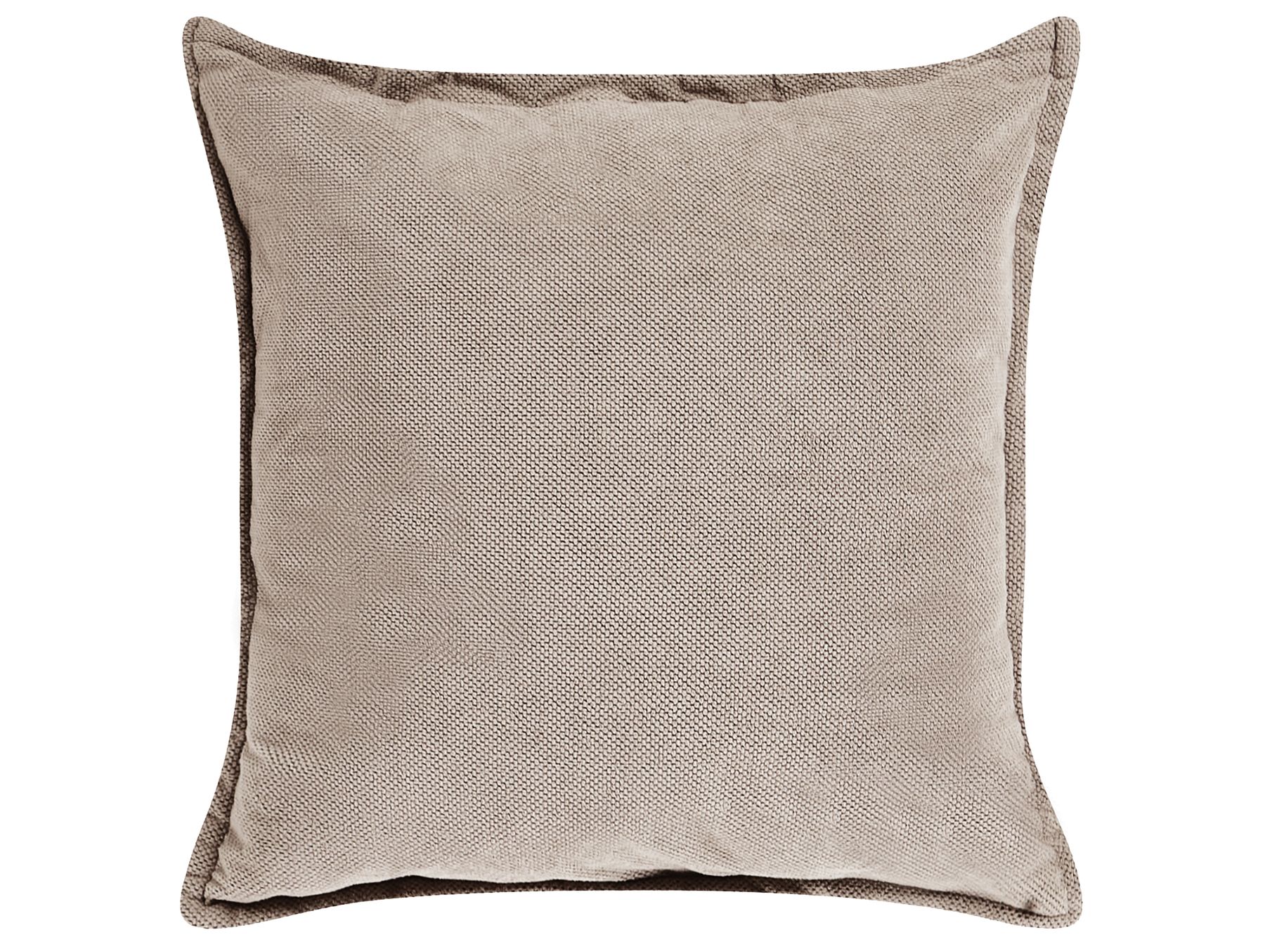 Sofa Bed HOVIN Fabric Taupe 2 Seater