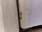 Sofa Bed HOVIN Fabric Taupe 2 Seater