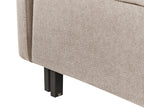 Sofa Bed HOVIN Fabric Taupe 2 Seater