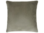 Corner Sofa LUNGO Corduroy Green with Ottoman 4 Seater Left Hand