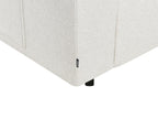 Sofa Bed INNVIK Fabric Light Beige with Storage 2 Seater