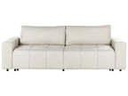Sofa Bed INNVIK Fabric Light Beige 3 Seater