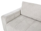 Sofa INNVIK Fabric Light Grey with Storage 2 Seater