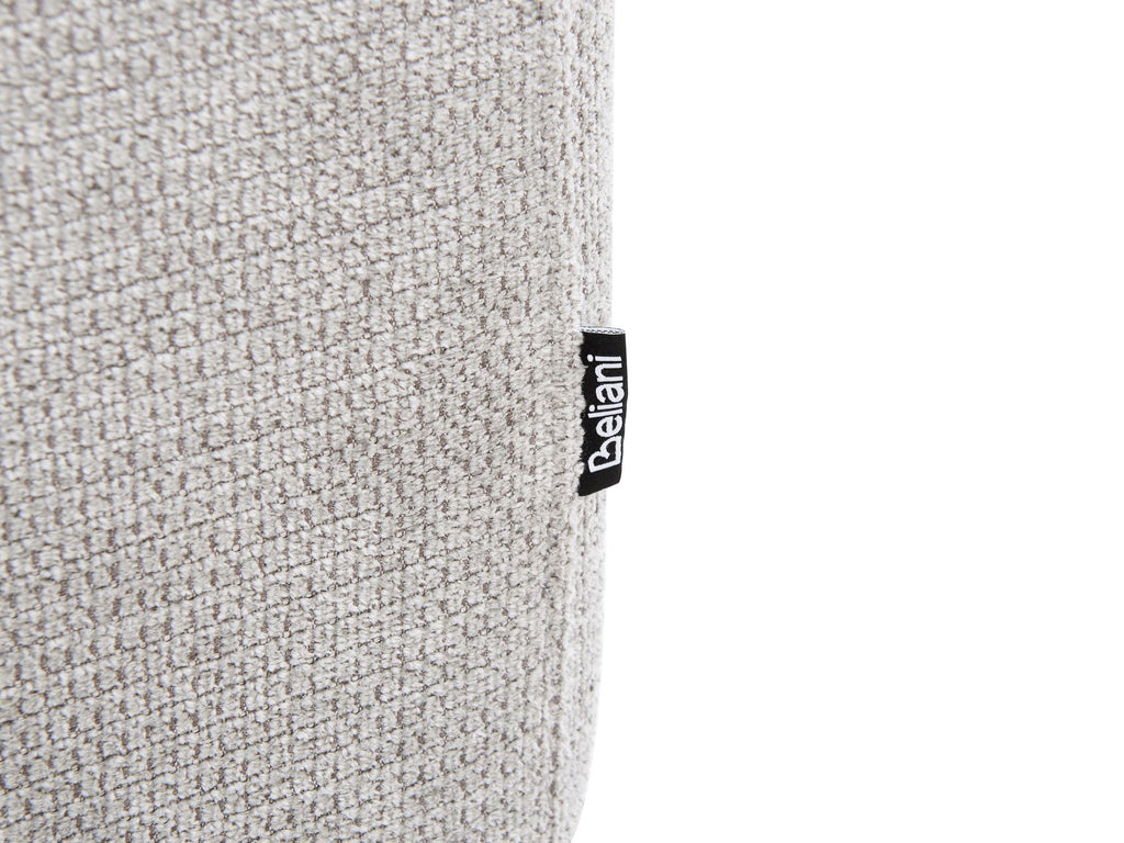 Sofa INNVIK Fabric Light Grey with Storage 3 Seater