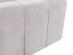 Corner Sofa Bed INNVIK Fabric Light Grey with Storage 3 Seater Right Hand
