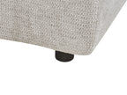Corner Sofa Bed INNVIK Fabric Light Grey with Storage 4 Seater Right Hand