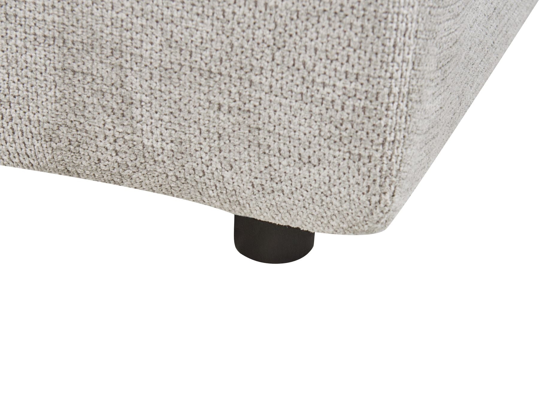 Corner Sofa Bed INNVIK Fabric Light Grey with Storage 4 Seater Right Hand
