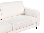 3 Seater Boucle Sofa White SAVALEN