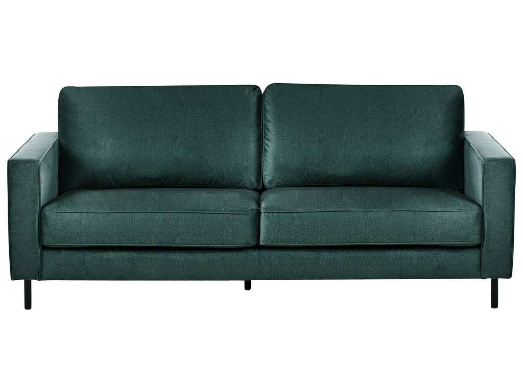 3 Seater Velvet Sofa Green SAVALEN