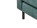 3 Seater Velvet Sofa Green SAVALEN