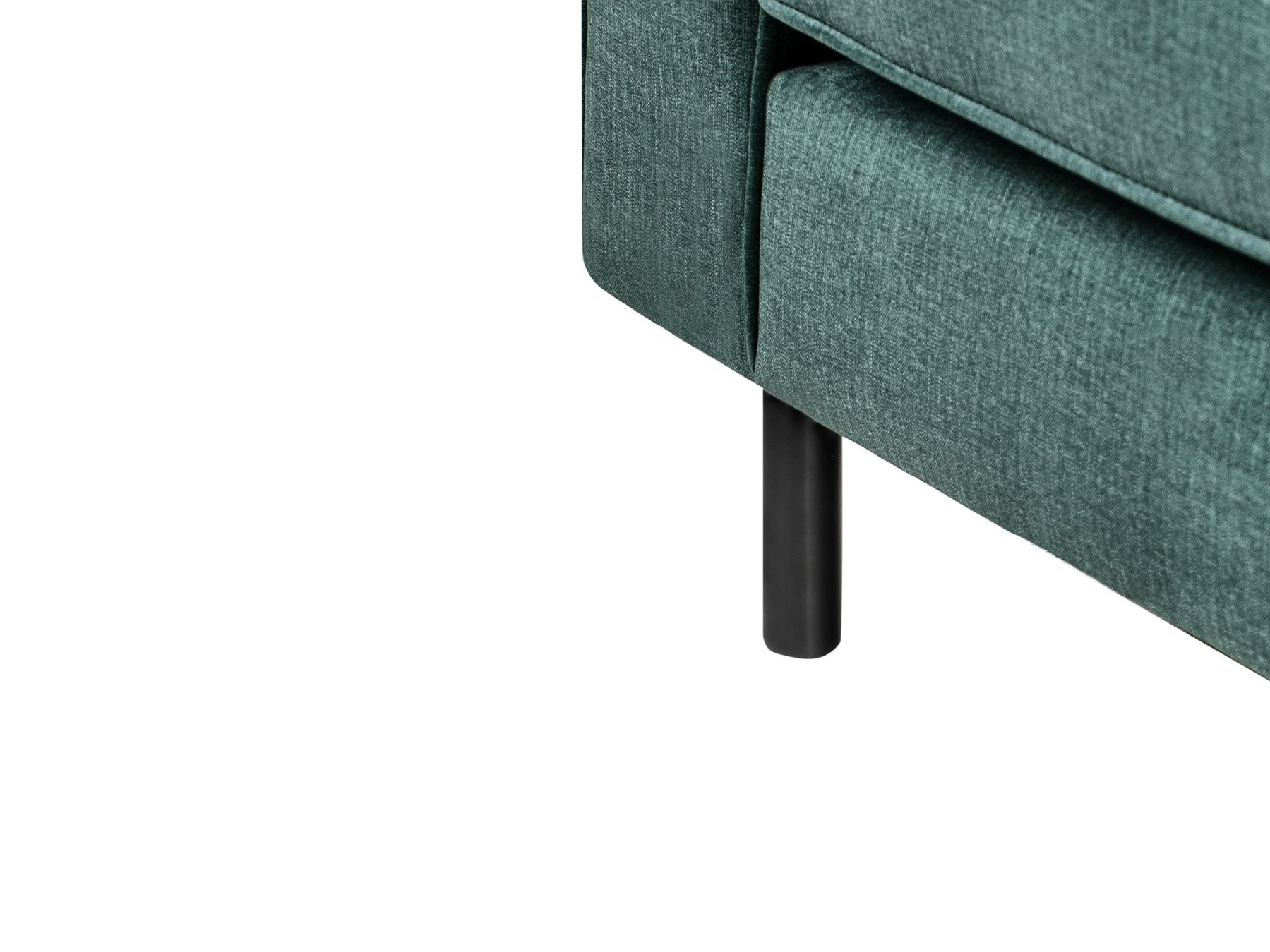 3 Seater Velvet Sofa Green SAVALEN