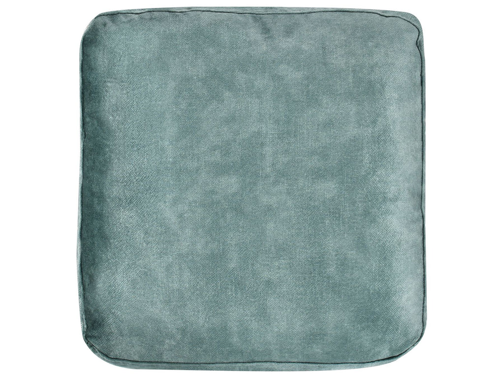 Right Hand Corner Velvet Sofa with Ottoman Teal OSLO