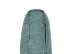 Right Hand Corner Velvet Sofa with Ottoman Teal OSLO