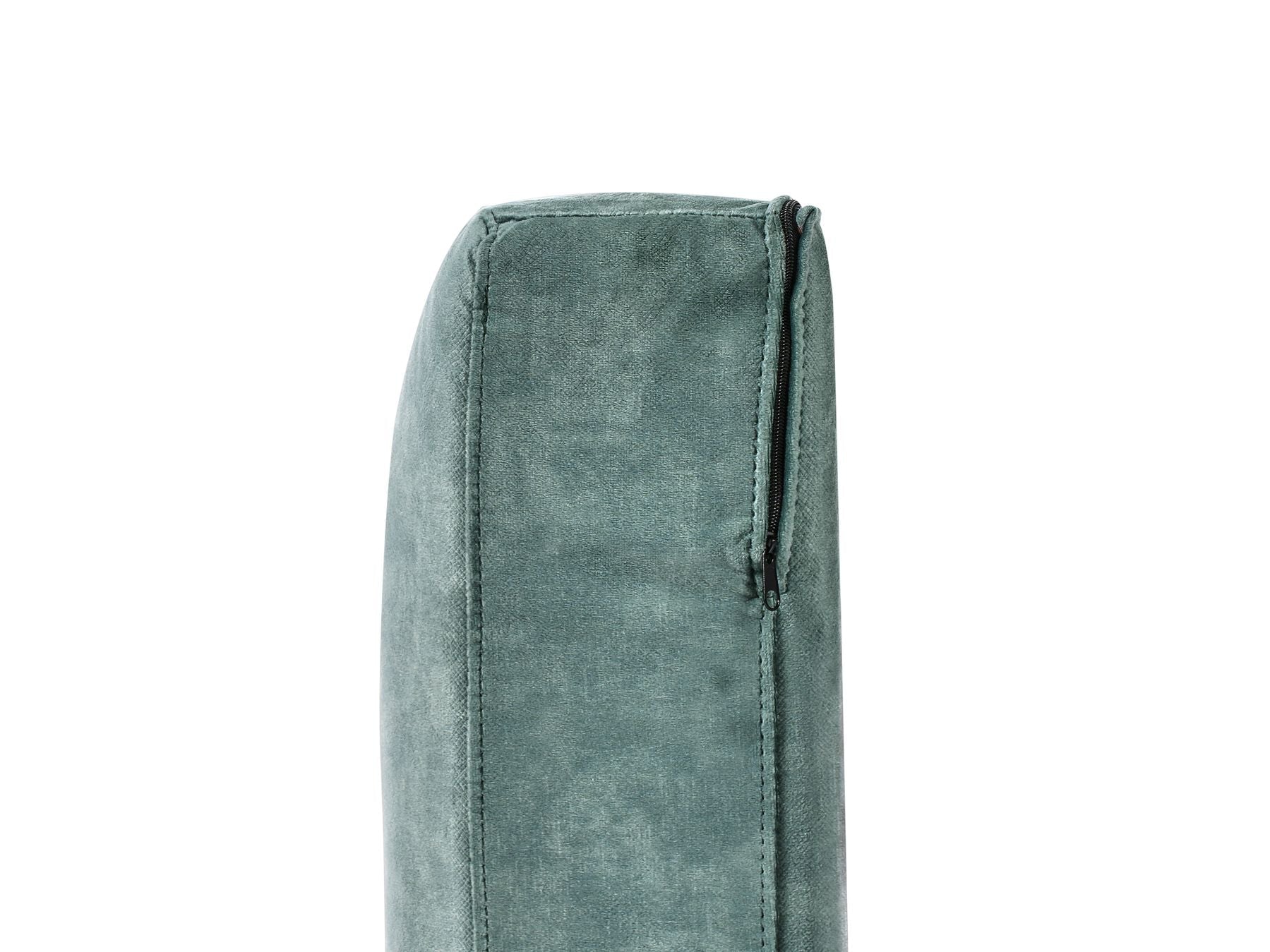 Right Hand Corner Velvet Sofa with Ottoman Teal OSLO
