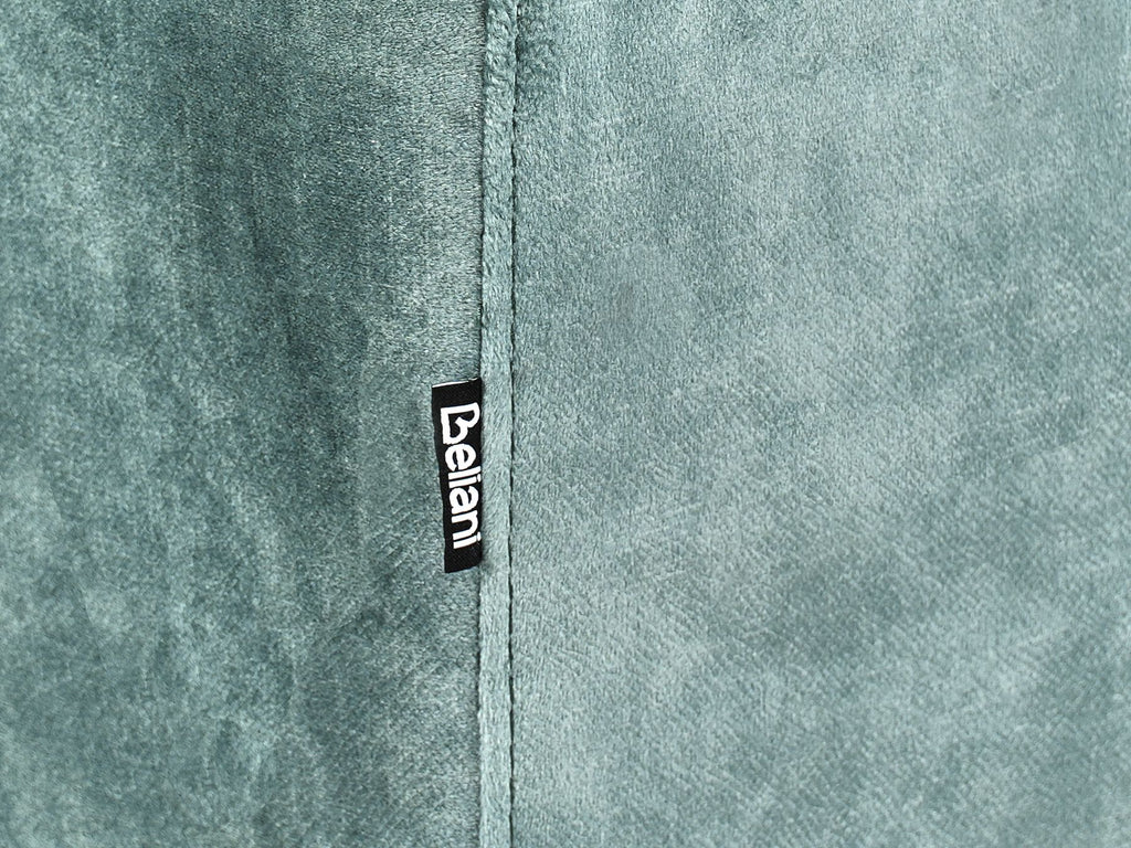 Right Hand Corner Velvet Sofa with Ottoman Teal OSLO