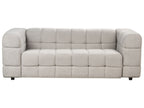 3 Seater Boucle Sofa Grey MULLOLA