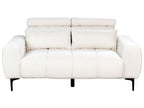 2 Seater Boucle Sofa White VEGAMO