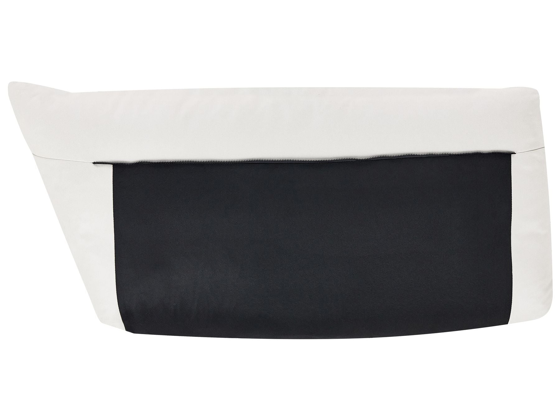 3 Seater Vegan Leather Sofa Off White REVSNES
