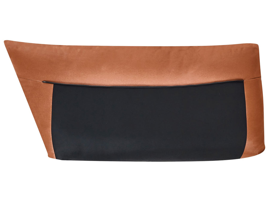 3 Seater Vegan Leather Sofa Golden Brown REVSNES