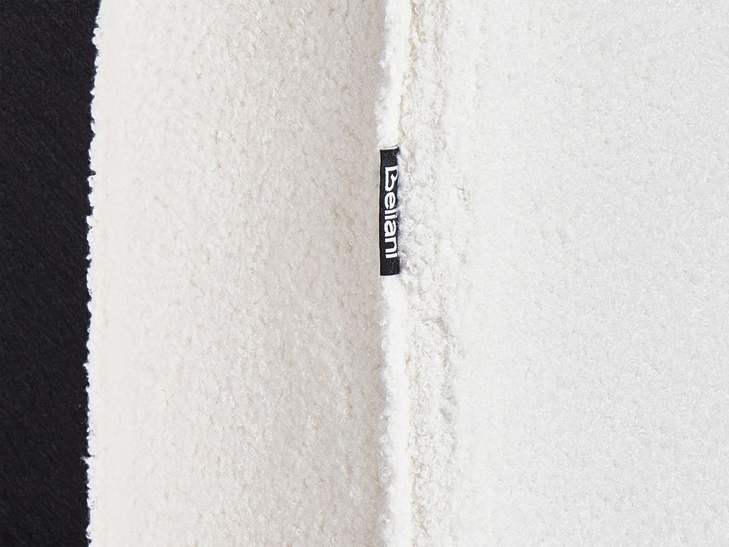Corner Sofa Bed VADSO Boucle Off-White 4 Seater Left Hand
