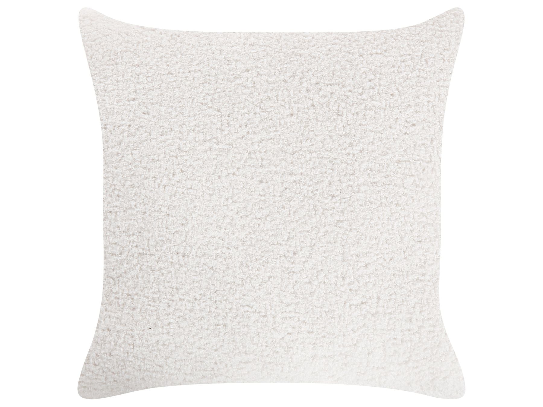 3 Seater Boucle Sofa White FREDERICA
