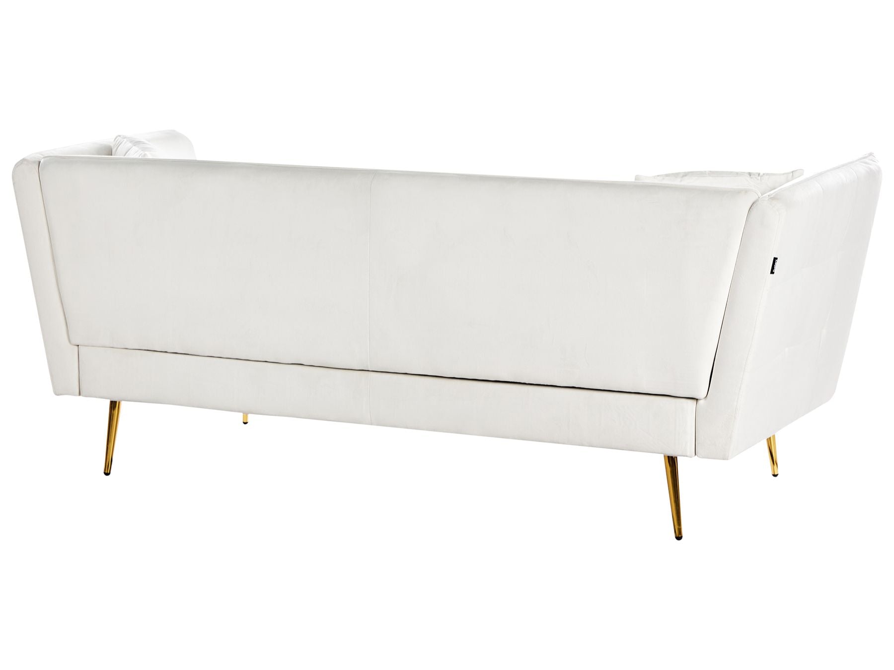 3 Seater Velvet Sofa White FREDERICA