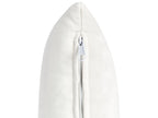 3 Seater Velvet Sofa White FREDERICA