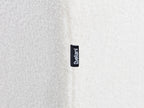 3 Seater Boucle Sofa White VADSTENA