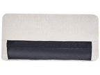 3 Seater Fabric Sofa Beige VADSTENA