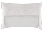 Right Hand Fabric Corner Sofa Off White VARDE