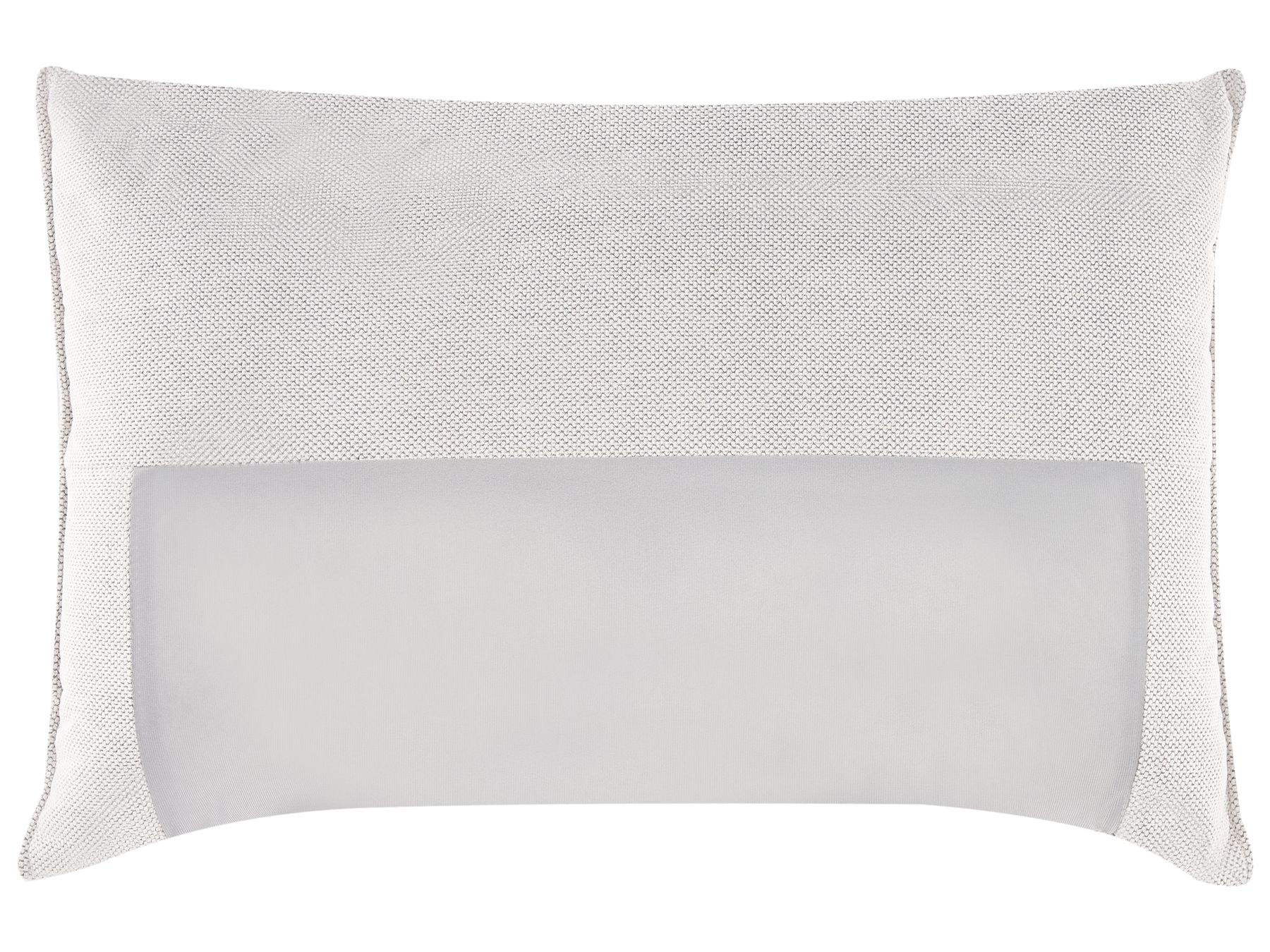 Right Hand Fabric Corner Sofa Off White VARDE